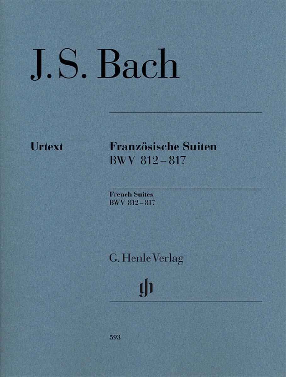 バッハ, Johann Sebastian: フランス組曲 BWV 812-817/原典版/Scheideler編/Schneidt運指 