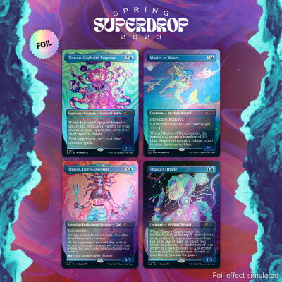 【クレジットカード決済限定】　マジック：ザ・ギャザリング Secret Lair Spring Superdrop 2023 Cool Ocean Breeze Foil Edition