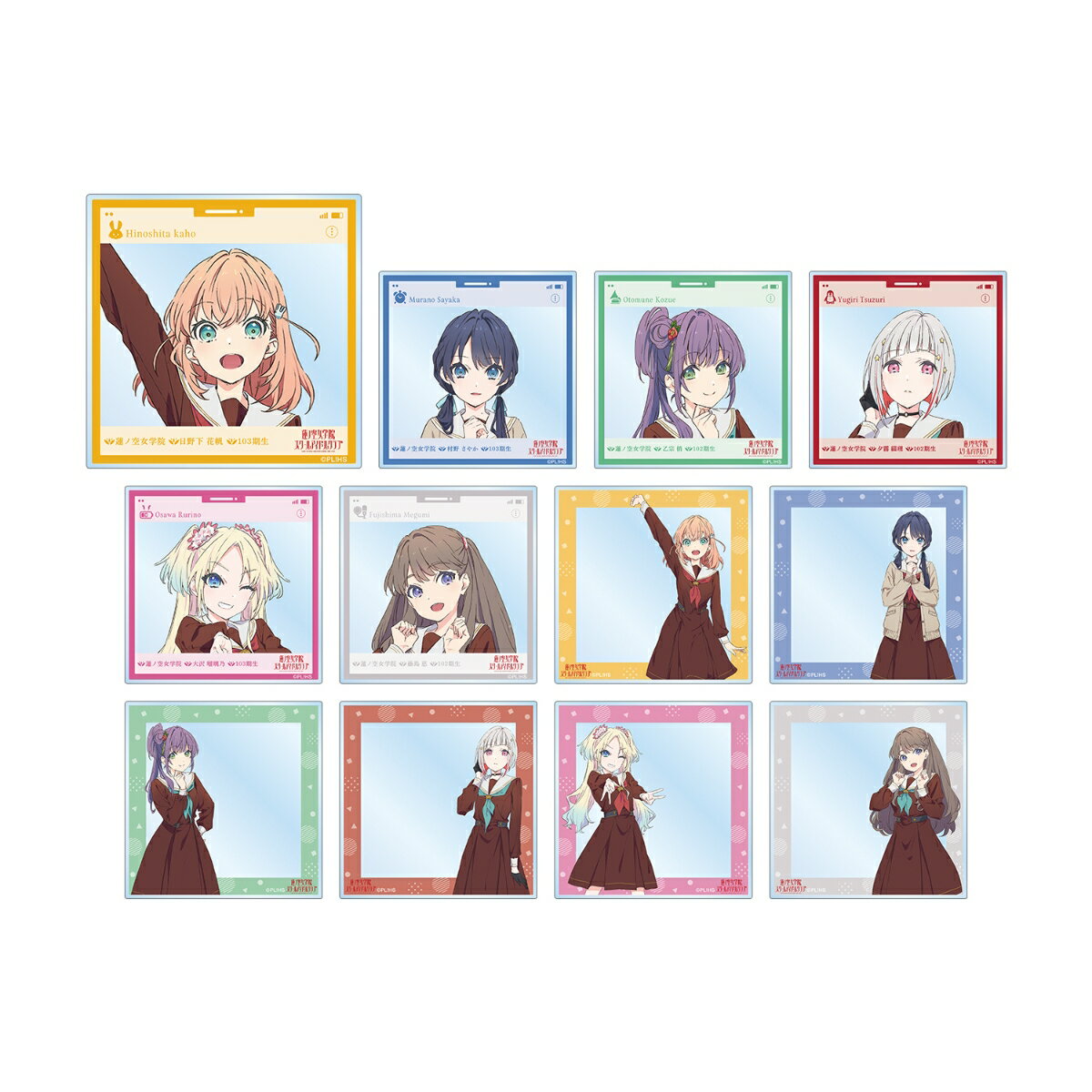 蓮ノ空女学院スクールアイドルクラブ トレーディングアクリルカード(単位/BOX)【グッズ】