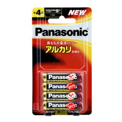 Panasonic アルカリ乾電池 単4形 4本ブリスターパック LR03XJ/4B