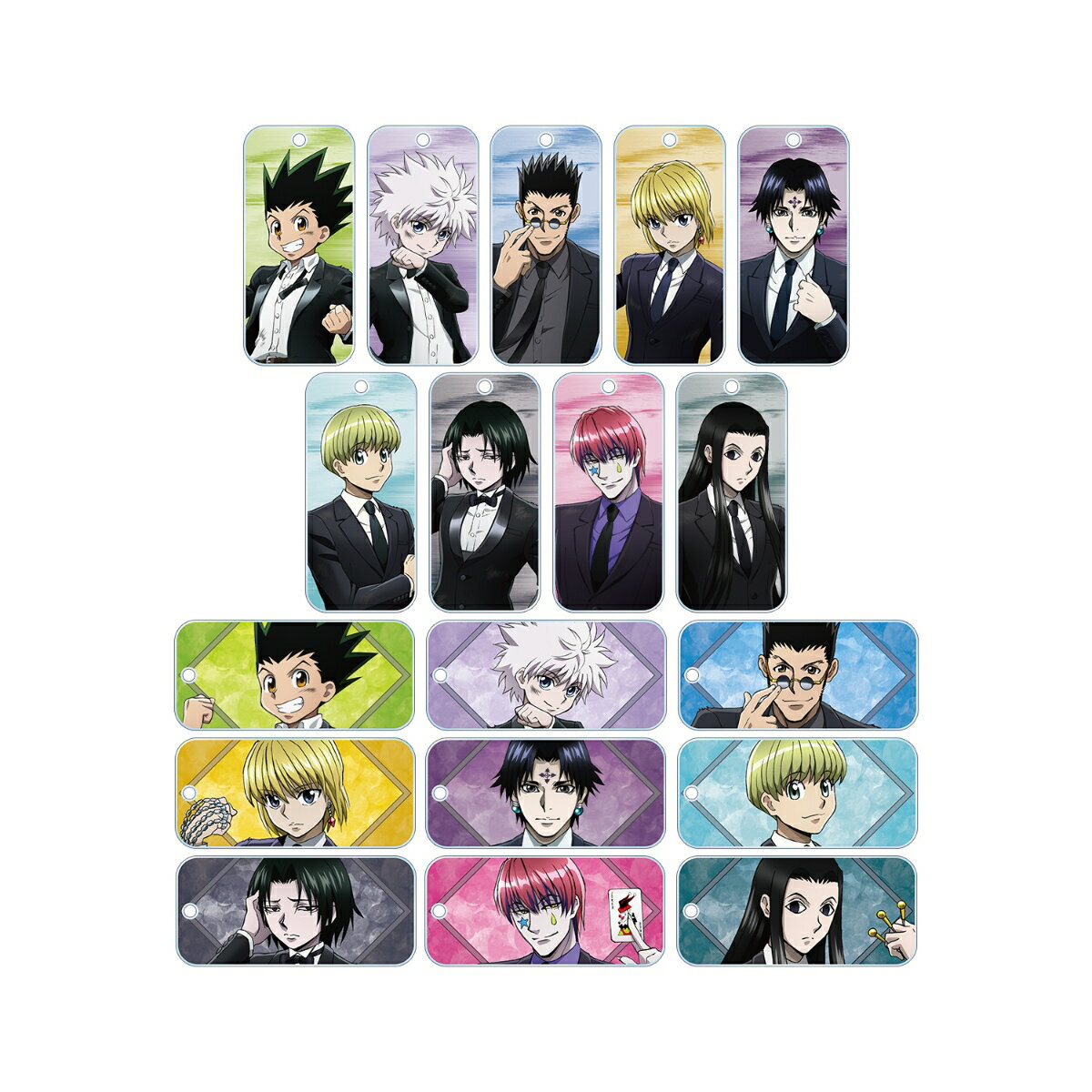 HUNTER×HUNTER描き下ろし スーツ(戦闘後)ver. トレーディングアクリルキータグ(BOX＝18入)