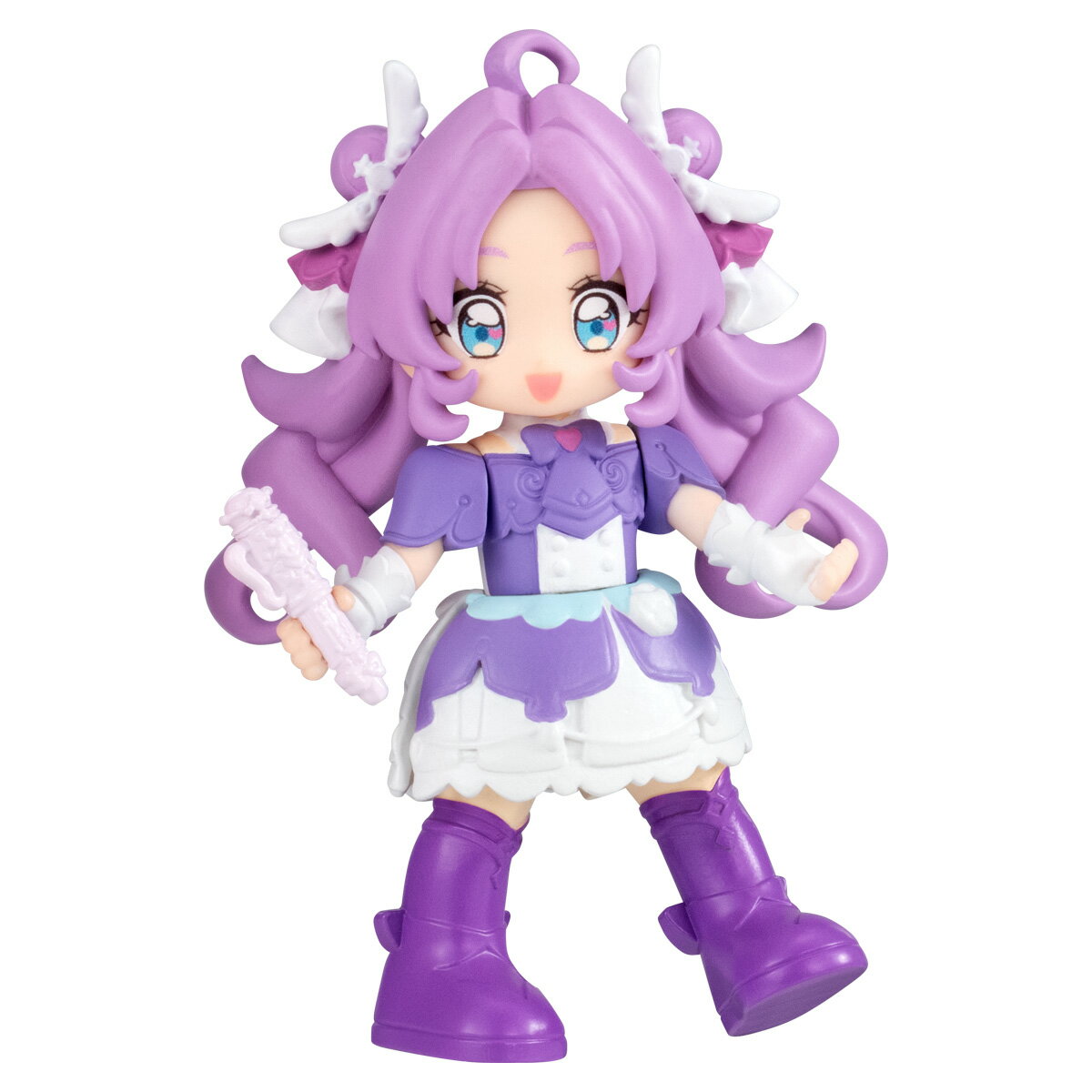 全高約65mmの首・両腕・両足が可動するディフォルメフィギュアです。ラインナップは全5種！好きなポーズに動かして遊ぶことができます。それぞれに楽しい小物が付属し、両手で小物を持てる仕様になっています！

【付属品】
チューインガム1個

&copy; ABC-A・東映アニメーション

・ホビー系商品についての諸注意
メーカー都合により発売の大幅な延期が発生する可能性がございます。
予約商品についてはメーカーから順次入荷次第の発送となります。メーカー公表の発売日とは異なる場合がございますのでご了承ください。【対象年齢】：
