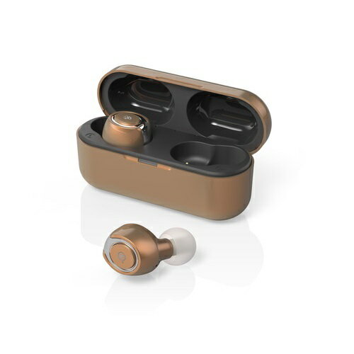 M-SOUNDS 完全ワイヤレス両耳カナル型Bluetoothイヤホン MS-TW11 ローズゴールド