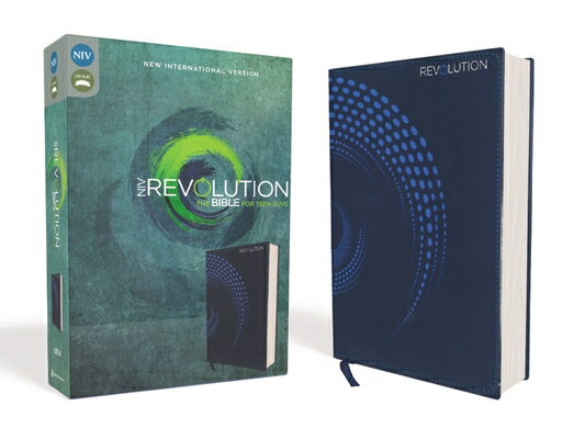 NIV, Revolution Bible, Imitation Leather, Blue: The Bible for Teen Guys NIV REVOLUTION BIBLE IMIT BLUE [ Livingstone Corporation ]