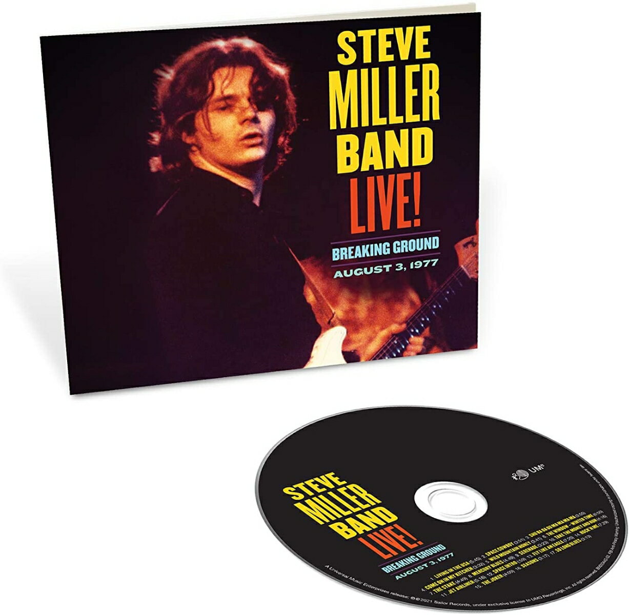 【輸入盤】ライヴ！ブレイキング グラウンド：オーガスト 3 1977 STEVE MILLER BAND