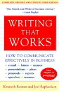 Writing That Works, 3rd Edition: How to Communicate Effectively in Business WRITING THAT WORKS 3RD /E 3/E 