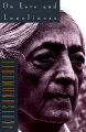 In 1950 Krishnamurti said: "It is only when the mind is not escaping in any form that it is possible to be in direct communion with that thing which we call loneliness, the alone, and to have communion with that thing, there must be affection, there must be love". On Love and Loneliness is a compelling investigation of our intimate relationships with ourselves, others, and society. Krishnamurti suggests that "true relationship" can come into being only when there is self-knowledge of the conditions which divide and isolate individuals and groups. Only by renouncing the self can we understand the problem of loneliness, and truly love.