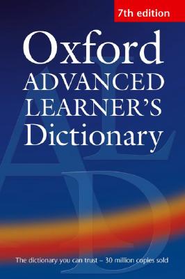 Oxford Advanced Learner's Dictionary of Current English [With CDROM] OXFORD ADVD LEARNERS DICT OF C [ A. S. Hornby ]のサムネイル