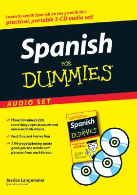 3 hours of lessons on 3 CDs!The fun and easy way to communicate effectively in a new language!Want to speak Spanish? Don't have a lot of time? This practical audio set is designed to help you learn quickly and easily at home or on the road. From basic greetings and expressions to grammar and conversations, you'll grasp the essentials and start communicating right away! Plus, you can follow along with the handy, 96-page portable guide--filled with the words and phrases you'll hear on the CDs as well as a mini dictionary.Skip around and learn at your own paceCD 1: Get started with basic words and phrases.CD 2: Form sentences and practice parts of speech.CD 3: Handle real-world situations.Discover how toHandle greetings and introductionsAsk questions and understand answersBuild your vocabularyTalk about numbers, time, and the calendarAsk for directionsGet help at a hotel, the bank, or a store