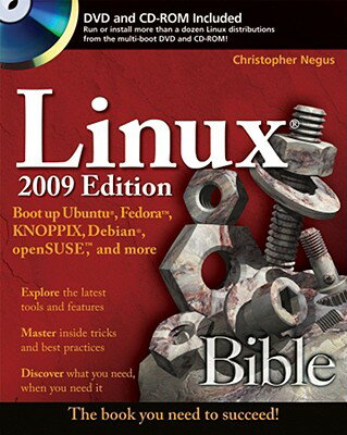 Linux Bible: Boot Up to Ubuntu, Fedora, KNOPPIX, Debian, SUSE, and 13 Other Distributions [With CDRO