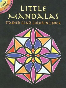 LITTLE MANDALAS STAINED GLASS COLORING B [ A. G. SMITH ]