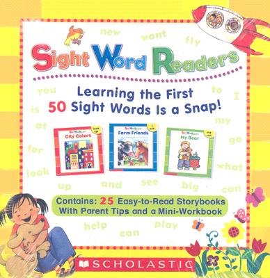 Sight Word Readers: Learning the First 50 Sight Words Is a Snap! [With Mini-Workbook] BOXED-SIGHT WORD READERS 25V [ Scholastic ]