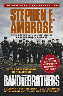 As gripping as any novel, World War II historian Ambrose tells the horrifying, hallucinatory saga of Easy Company, whose 147 members he calls the nonpareil combat paratroopers on earth circa 1941-45. Stephen Speilberg has produced the upcoming TV mini-series in the fall.