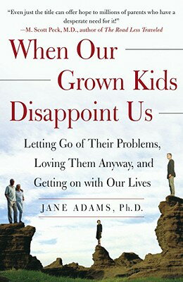 Beyond offering sympathy, reassurance, and wisdom, the book doesn't lay out a plan for solving anyone's problems, but reading it may help disappointed parents shuck some of their guilt and shame . . . and let their grown children fend for themselves."--Amazon.com.