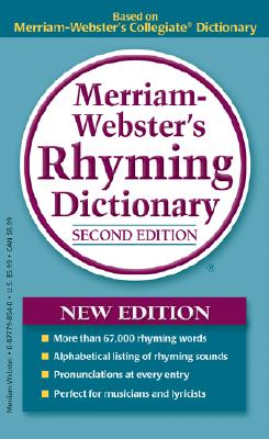 Merriam-Webster 039 s Rhyming Dictionary MERM-WEB RHYMING DICT 2/E Merriam-Webster