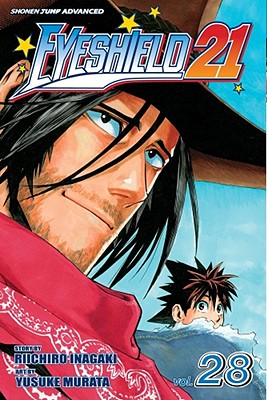Bone-crushing action, slapstick comedy and a heartwarming coming-of-age story! R to L (Japanese Style). Just as the manager for the Hakushu Dinosaurs is about to show Sena and Riku some footage of her team in an attempt to dissuade them from continuing in the tournament, the horrifically powerful Rikiya Gao appears and gets ready to smash everything and everyone. But Gao's scare tactics fail to intimidate Riku, who declares that the Wild Gunmen won't back down from their upcoming match. Known for injuring quarterbacks left and right, does Gao now have The Kid dead in his sights? Wimpy Sena Kobayakawa has been running away from bullies all his life. But when the football gear comes on, things change--Sena's speed and uncanny ability to elude big bullies just might give him what it takes to become a great high school football hero! Catch all the bone-crushing action and slapstick comedy of Japan's hottest football manga!
