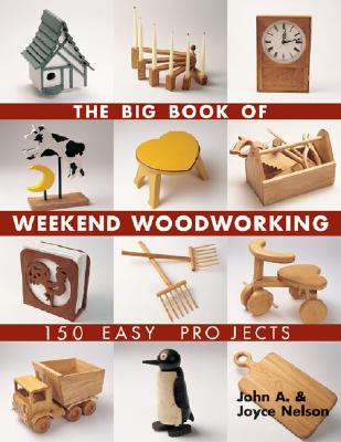 Every woodworker will want to own this colorful, information-packed, mammoth resource for weekend crafting. It's filled with 150 classic projects, and features an introductory section that walks readers through the various planning stages. It's all covered: selecting the right wood, working with patterns, gluing, and finishing. Novices can effortlessly make simple mirrors, shelves, clocks, and jewelry boxes, while those with slightly more advanced skills can try the small cupboard, blanket chest, or side table. For outdoors, there are whimsical weathervanes, whirligigs, plants stands, and trellises. Some of the sweetest items are just for kids, such as animal pull toys, wheeled cars, puzzles, a winged rocking chair, and vintage-style doll accessories. Every project include finishes or surface decoration options, plus drawings and patterns.