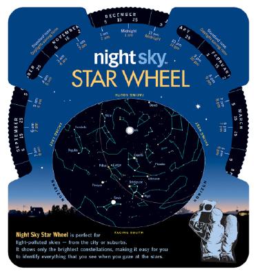 Have you ever looked up in the sky and wondered exactly what it is you're seeing? If so, the Night Sky Star Wheel is what you need! Designed specifically for beginners and stargazers living in loght-polluted areas, this ingenious star wheel shows only the brightest stars and minimizes distortion, making it a snap to discover the constellations. Great for scouting troops and school projects!