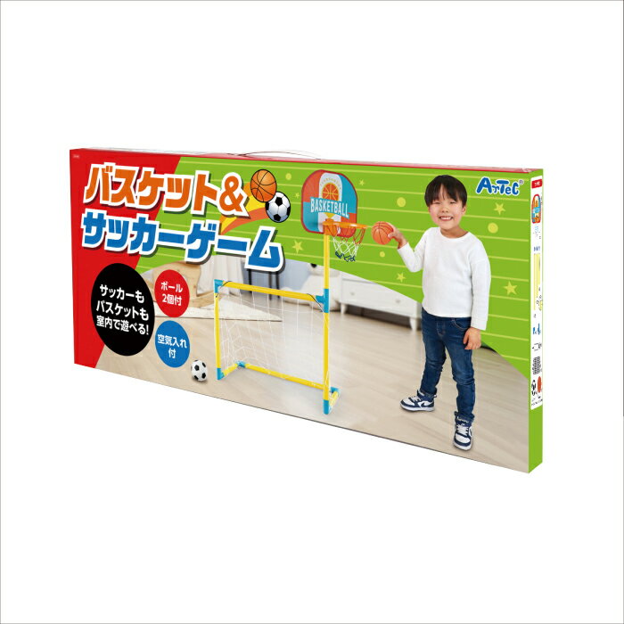 （3400-9496）バスケット＆サッカーゲーム