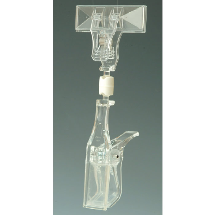 ＊（6002-0011）ジャンボクリックス W100×H240mm メーカー品番JUC-1200 入数：1個 POP用 展示用 クリッ..