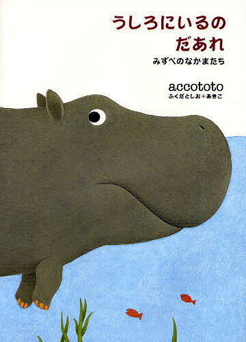 うしろにいるのだあれ？　絵本 うしろにいるのだあれ みずべのなかまたち／accototo／子供／絵本【1000円以上送料無料】