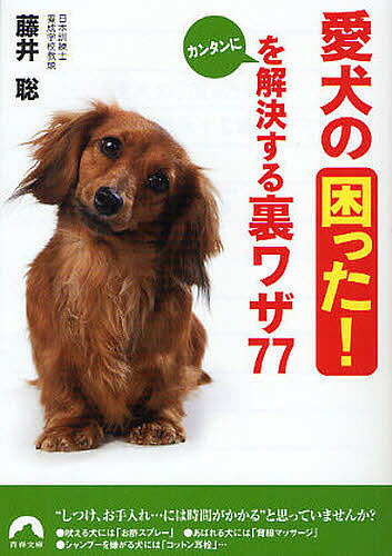 愛犬の「困った!」をカンタンに解決する裏ワザ77／藤井聡【1000円以上送料無料】