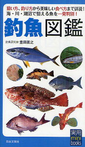 【送料無料】釣魚図鑑　狙い方、釣り方から美味しい食べ方まで詳説！　海・川・湖沼で狙える魚を一発判別！／豊田直之