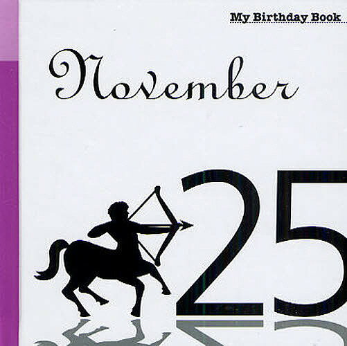 【送料無料】マイ・バースデー・ブック 11月25日
