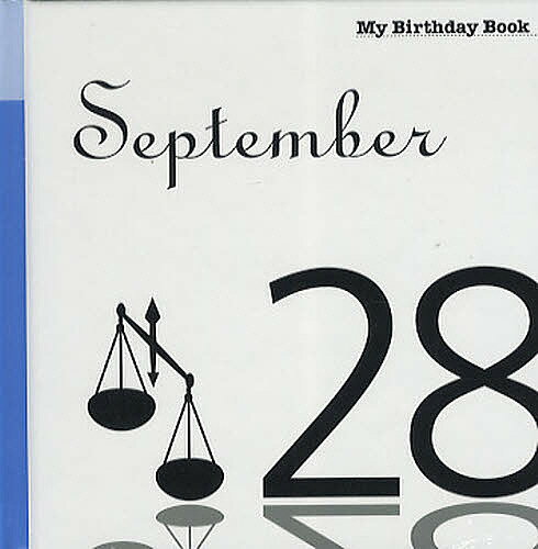 【送料無料】マイ・バースデー・ブック 9月28日