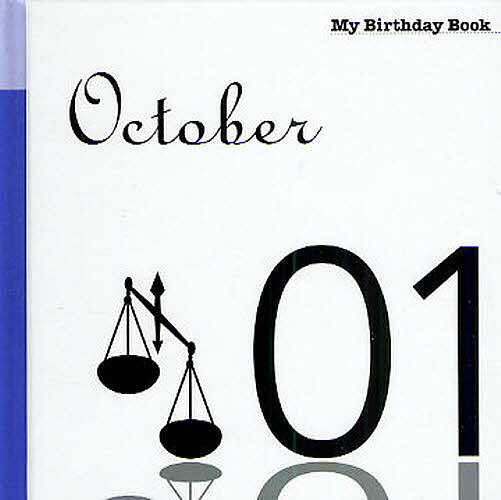 【送料無料】マイ・バースデー・ブック 10月1日