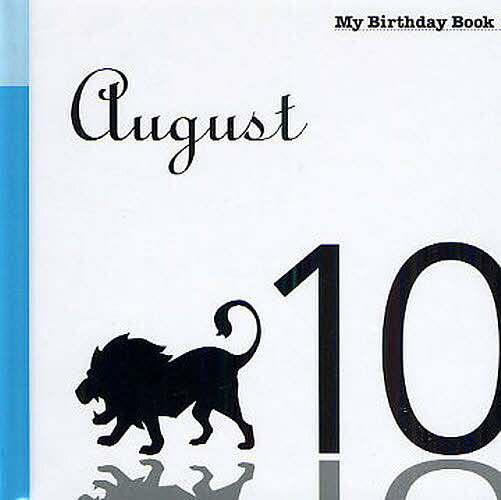 【送料無料】マイ・バースデー・ブック 8月10日