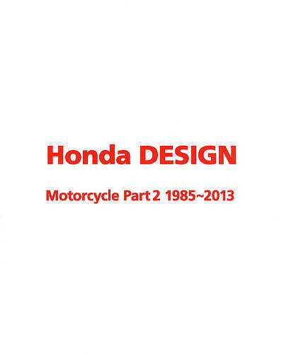 Honda DESIGN Motorcycle Part2【1000円以上送料無料】