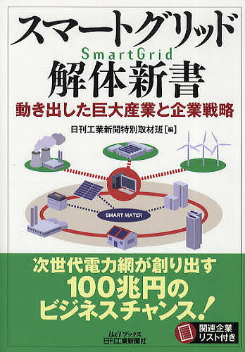 スマートグリッド解体新書　動き出した巨大産業と企業戦略／日刊工業新聞特別取材班【1000円以上送料無料】