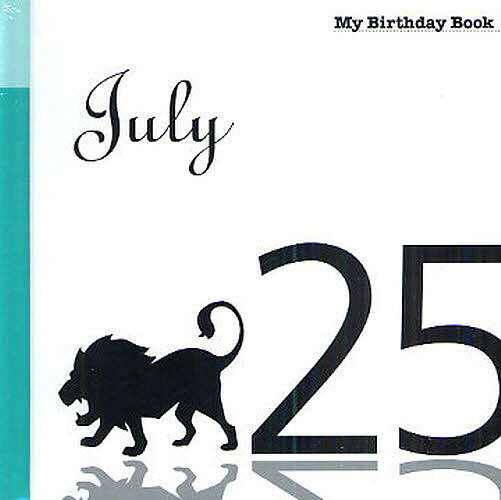 【送料無料】マイ・バースデー・ブック 7月25日