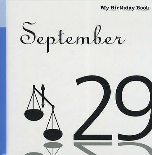 【送料無料】マイ・バースデー・ブック 9月29日
