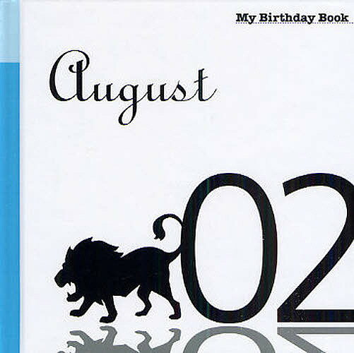 【送料無料】マイ・バースデー・ブック 8月2日