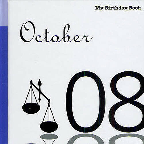 【送料無料】マイ・バースデー・ブック 10月8日