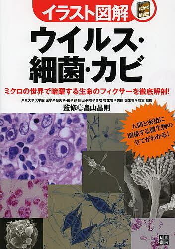 ウイルス・細菌・カビ ミクロの世界で暗躍する生命のフィクサーを徹底解剖!／畠山昌則【1000円以上送料無料】