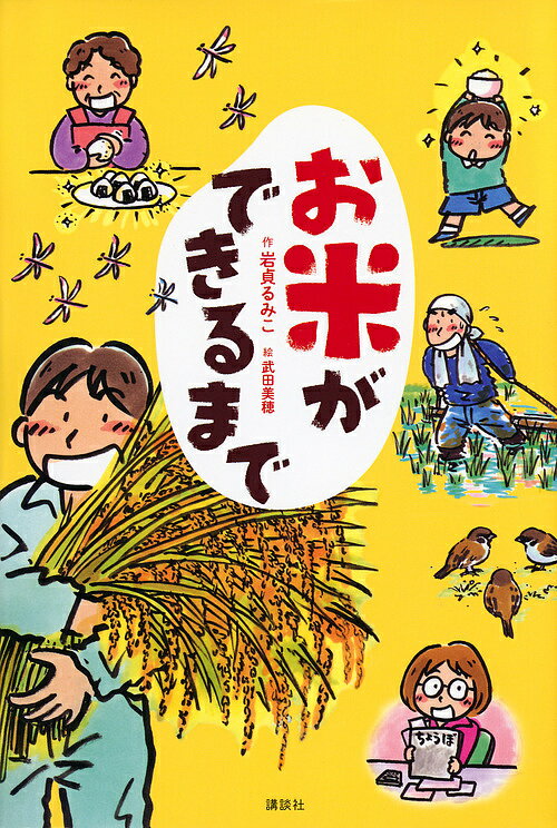 お米ができるまで／岩貞るみこ／武田美穂【1000円以上送料無料】