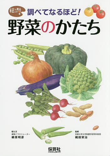 調べてなるほど!野菜のかたち／柳原明彦／と文縄田栄治【1000円以上送料無料】 1