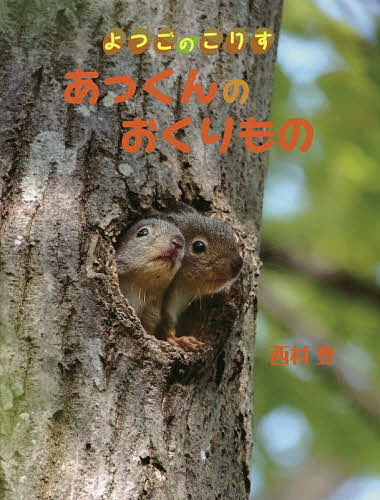 あっくんのおくりもの よつごのこりす／西村豊／子供／絵本【1000円以上送料無料】