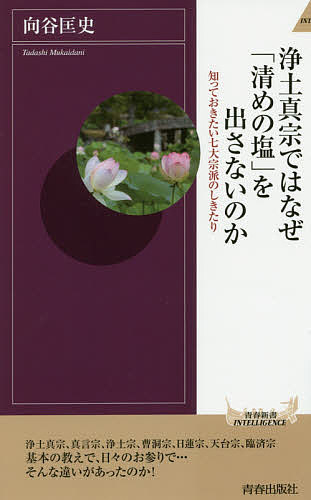 浄土真宗ではなぜ「清めの塩」を出さないのか 知っておきたい七大宗派のしきたり／向谷匡史【1000円以上送料無料】