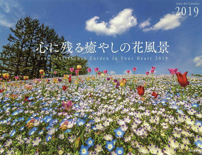 カレンダー　’19　心に残る癒やしの花風【1000円以上送料無料】