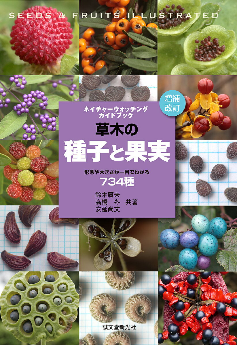 草木の種子と果実 形態や大きさが一目でわかる734種／鈴木庸夫／高橋冬／安延尚文【1000円以上送料無料】