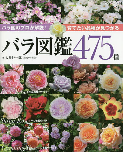 バラ図鑑475種 育てたい品種が見つかる バラ園のプロが解説!／入谷伸一郎【1000円以上送料無料】