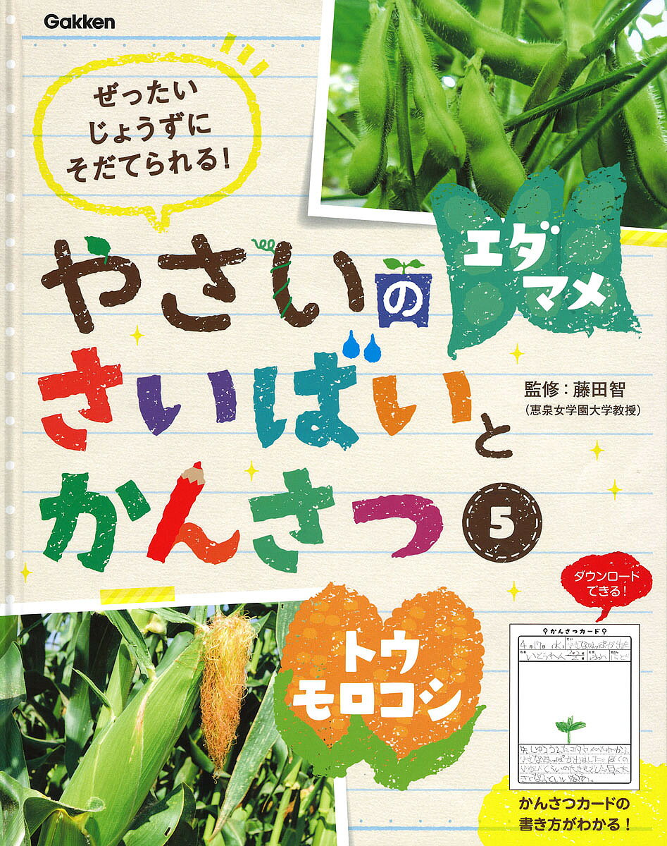 楽天市場】学研 やさいのさいばいとかんさつの通販