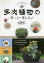 著者向山幸夫(監修)出版社西東社発売日2020年04月ISBN9784791627844ページ数191Pキーワードぷろがおしえるたにくしよくぶつのそだてかた プロガオシエルタニクシヨクブツノソダテカタ むこうやま ゆきお ムコウヤマ ユキオ9784791627844内容紹介バラエティーに富んだ色とユニークな姿が魅力の多肉植物。本書は、はじめて多肉植物を育てる方からベテランまでが満足できる、多肉植物図鑑の決定版。苗の求め方、用土・肥料の選び方、水やりの方法、置き場所、夏越し・冬越しの注意、病害虫対策、ふやし方、植え替え・仕立てなおしの方法など、多肉栽培に役立つ知識が満載。年間の管理や作業がわかるようにカレンダーもついています。また、寄せ植えや身近な用具を使用した多肉植物の楽しみ方を紹介。多肉植物はサイズやフォルム、色のバリエーションなどが豊富なので、特性を生かして寄せ植えにすると、独特の多肉ワールドが楽しめます。多彩な魅力あふれる図鑑では、類書では見られない多数の品種の多肉植物を紹介。エケベリアなど「主に葉が多肉化した植物」、ユーフォルビアやサボテン類など「主に茎が多肉化した植物」、パキポディウムなど「茎や根が肥大化した植物（コーデックス）」、アルブカなど「地下部が肥大化した植物（球根植物）」のように初心者にも親しみやすく分類されています。科別、属別で、よく似た種類が近くに掲載されているので、名前が分からない種類を調べるのにも便利。それぞれの特長や育て方のポイントを明しているので、好みの多肉植物がきっと見つかるでしょう。※本データはこの商品が発売された時点の情報です。目次1 多肉植物の基礎知識（多肉植物ってどんな植物？）/2 多肉植物のふやし方（失敗しない多肉植物のふやし方）/3 多肉植物の楽しみ方（多肉植物の造形的なフォルムを大鉢で楽しむ）/4 多肉植物の図鑑（主に葉が多肉化した植物/主に茎が多肉化した植物/茎や根が肥大化した植物（コーデックス）/地下部が肥大化した植物（球根植物））