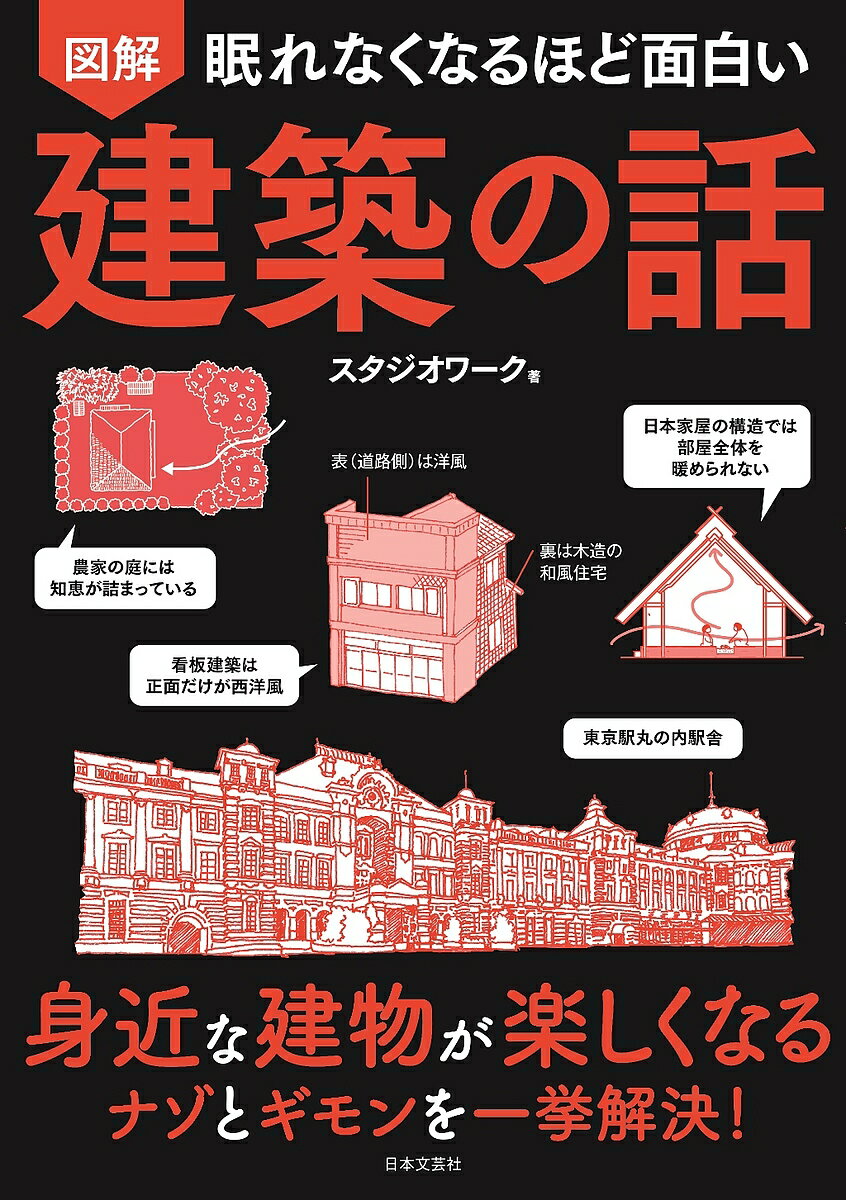 図解眠れなくなるほど面白い建築の話／スタジオワーク【1000円以上送料無料】