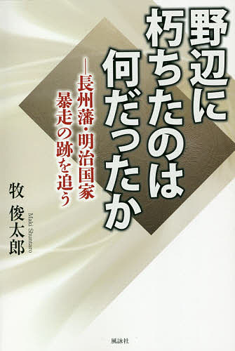 【送料無料】野辺に朽ちたのは何だったか 長州藩・明治国家暴走の跡を追う／牧俊太郎