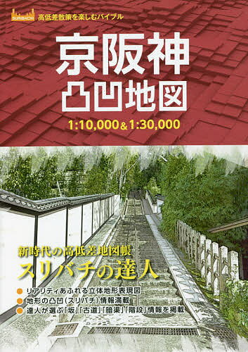 【送料無料】京阪神凸凹地図 スリバチの達人